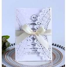 Wedding Invitation Rectangle Marriage Invitation With Envelope Laser Business Card